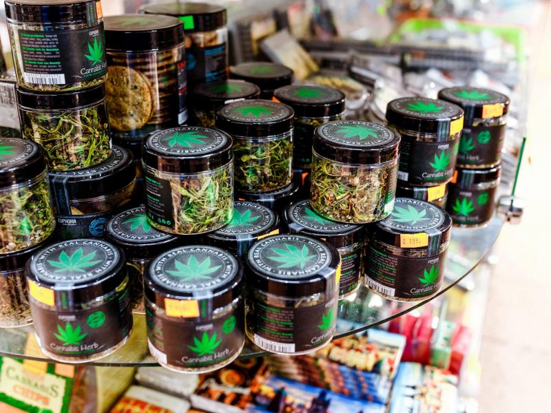 Sale of cannabis
