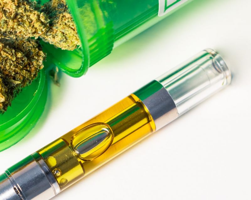 Cannabis vape pen
